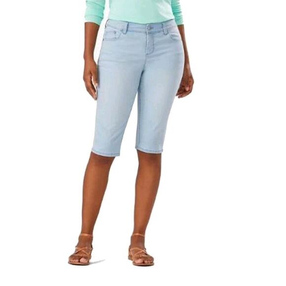 Tommy Bahama Boracay Beach Shorts Light Sky Blue Women’s 6 Coastal Resort Vibes - Picture 1 of 9